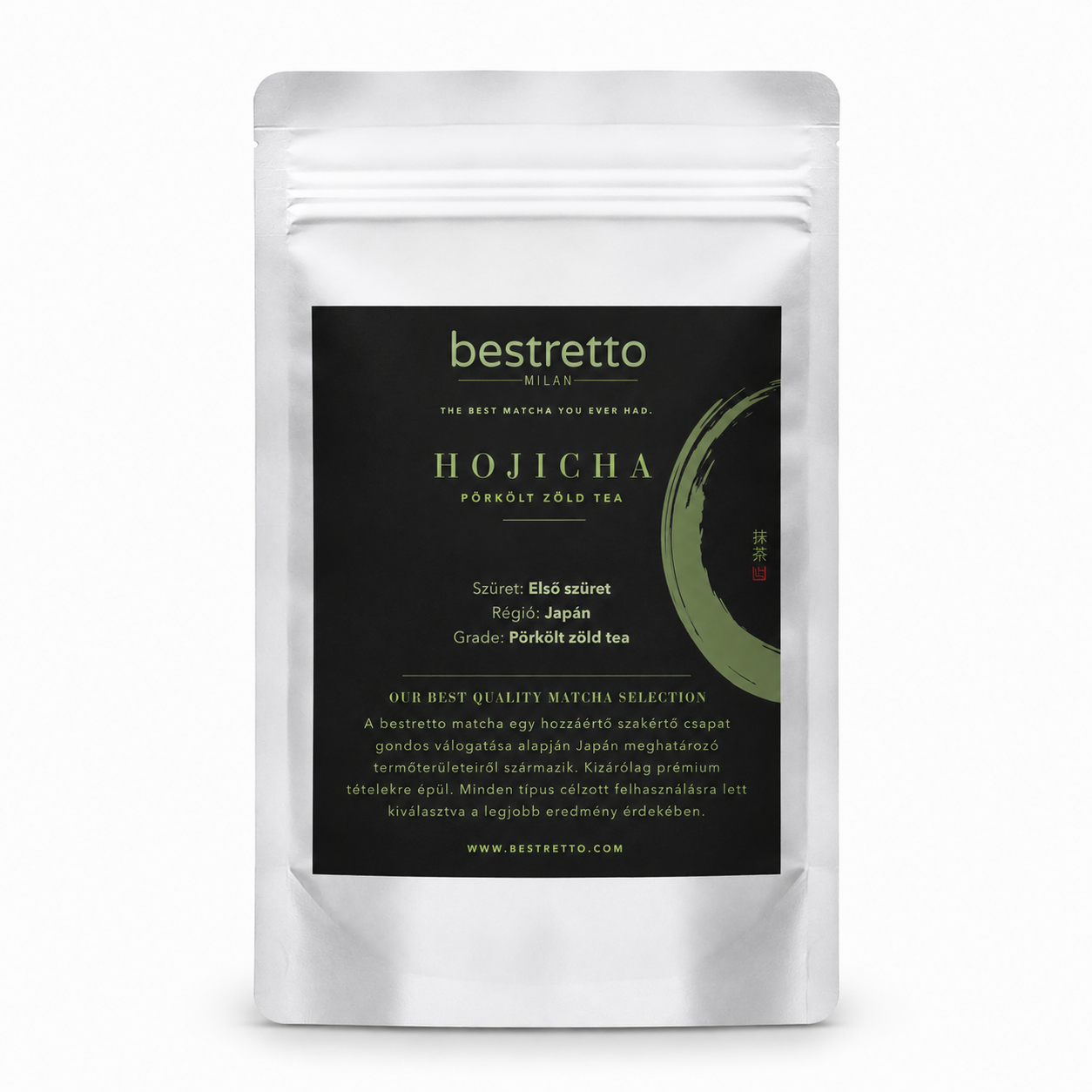BESTRETTO MATCHA HOJICHA ROASTED 200g
