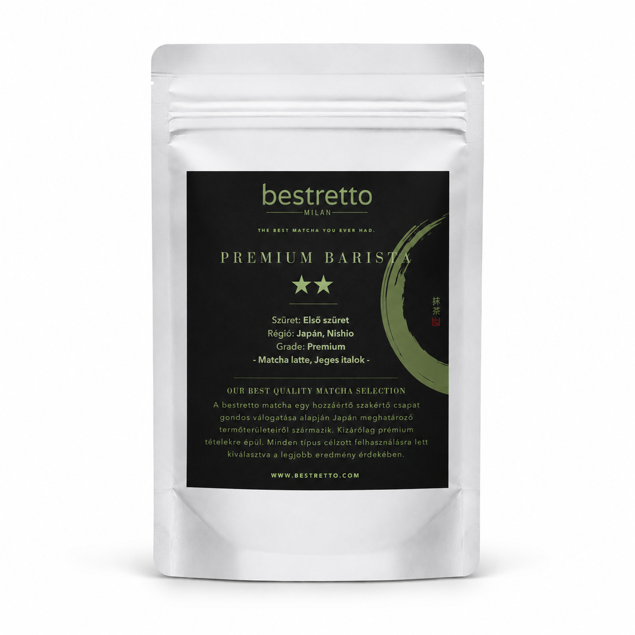 BESTRETTO MATCHA PREMIUM BARISTA 200g