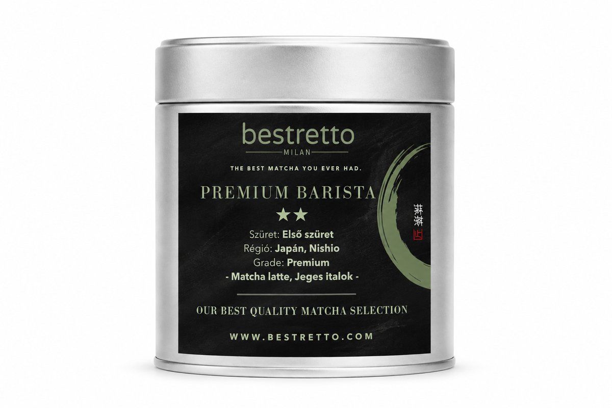 BESTRETTO MATCHA PREMIUM BARISTA 30g