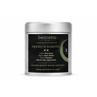 BESTRETTO MATCHA PREMIUM BARISTA 30g