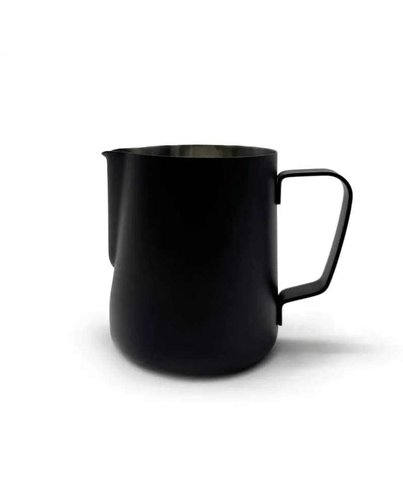 Black Stainless Steel Milk Jug - Pitcher 600ml / 20oz - Bean Bros.