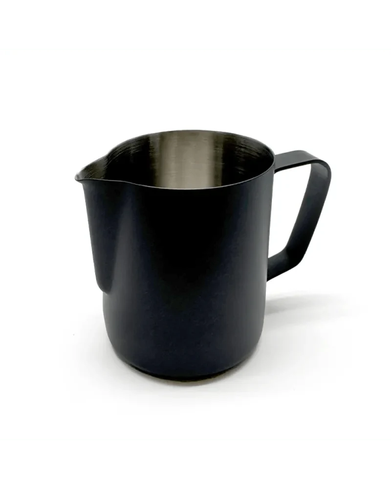 Black Stainless Steel Milk Jug - Pitcher 600ml / 20oz - Bean Bros.