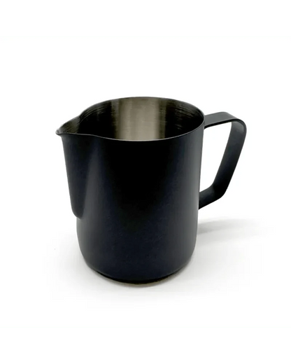 Black Stainless Steel Milk Jug - Pitcher 600ml / 20oz - Bean Bros.