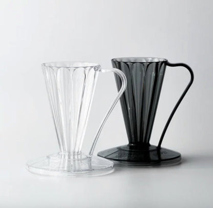 Cafec Flower Dripper Deep 27 Black - Bean Bros.