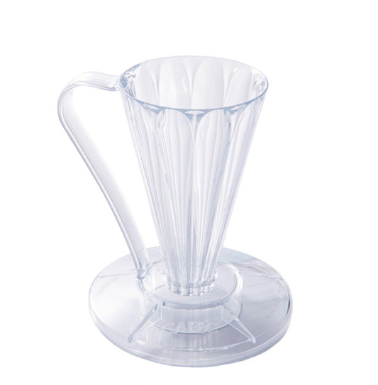 Cafec Flower Dripper Deep 27 Clear - Bean Bros.