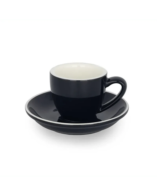 Espresso cup With Plate – 70ml Stylish Espresso Cups - Epic Cups - Bean Bros.