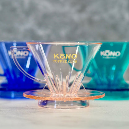 Kono Filter Coffee Dripper Crystal Pink