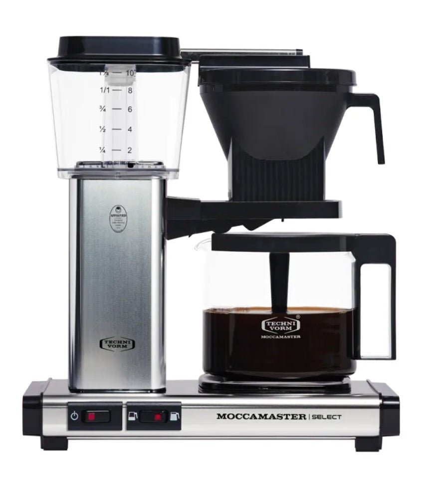Moccamaster KBG Select Polished Silver - Bean Bros.