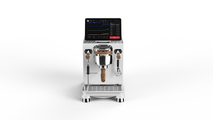 Wendougee Data S Espresso Machine - Black / Gold - Bean Bros.